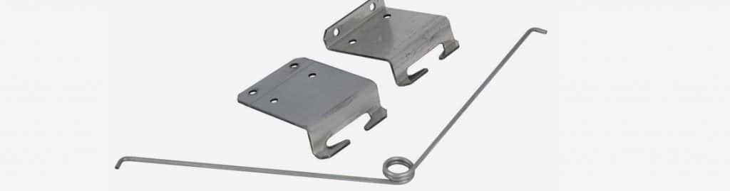 bent foot torsion spring brackets