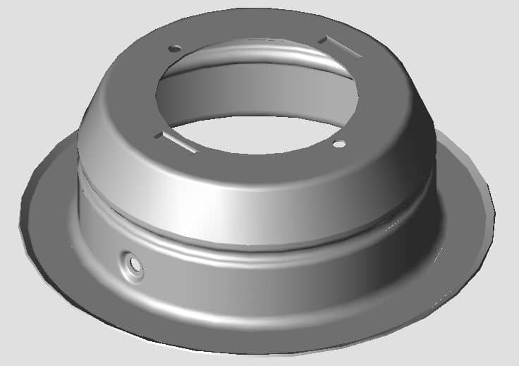 lighting plaster ring trim kit