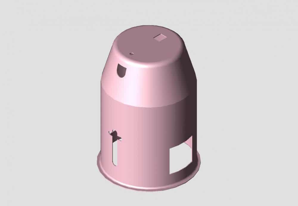 Boitier #1260ZN-12 Type C