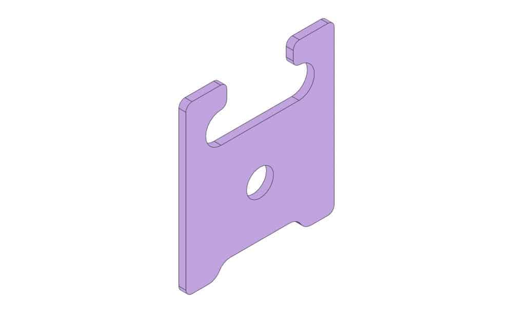 Spring Retention Bracket #0039-11