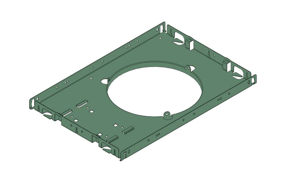 Plaster Frame #1231     .  . L:12-1/2", W:8-5/8"