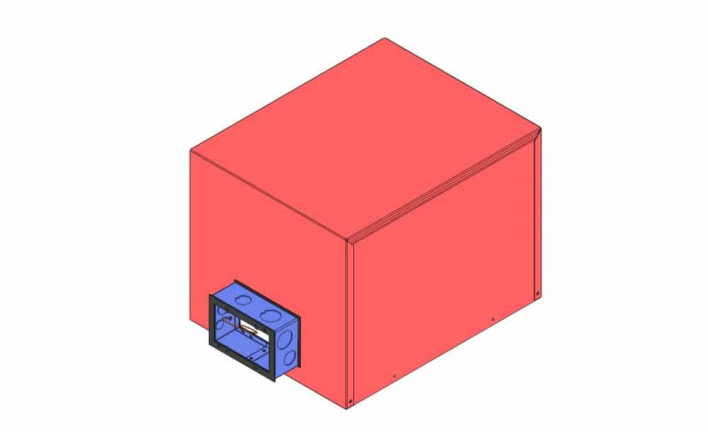 Chicago Plenum I.C. Box   L:14-7/8, W:12, H:11-1/4