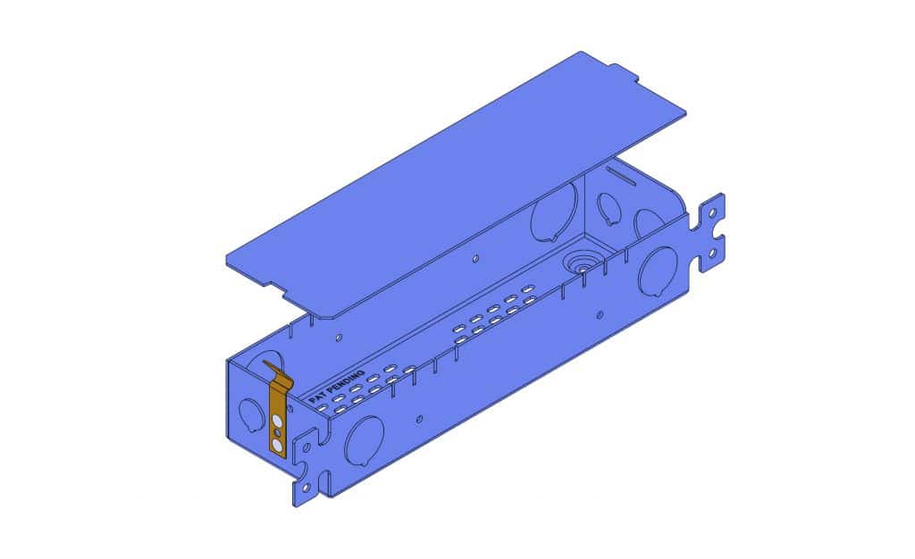 Driver Box #1410 Series W:2-3/8 H:1-5/8 L:8 to 120 - Tripar Inc