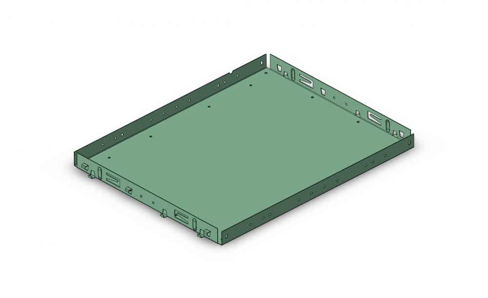 Chicago Plenum Plaster Frame #1483-1-00 L:15-1/8 X W:12-1/8