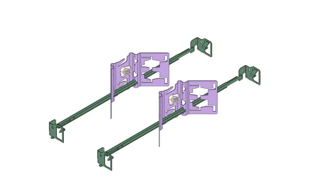 Butterfly Bracket/Bar Hanger Set Kit #1254/1287K