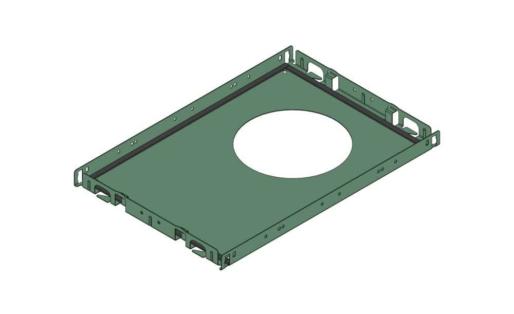 Ultra Airtight Plaster Frame #1286-XXAT. L:12-7/16 x W:8-5/8