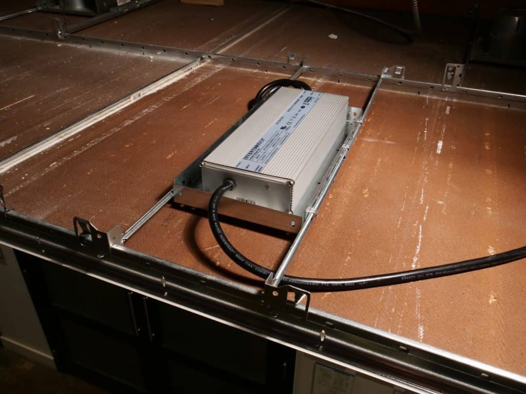 t-grid plate for t-bar drop ceilings