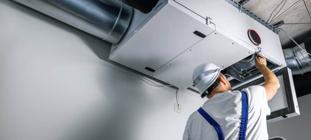 HVAC sheet metal parts - heat recovery system