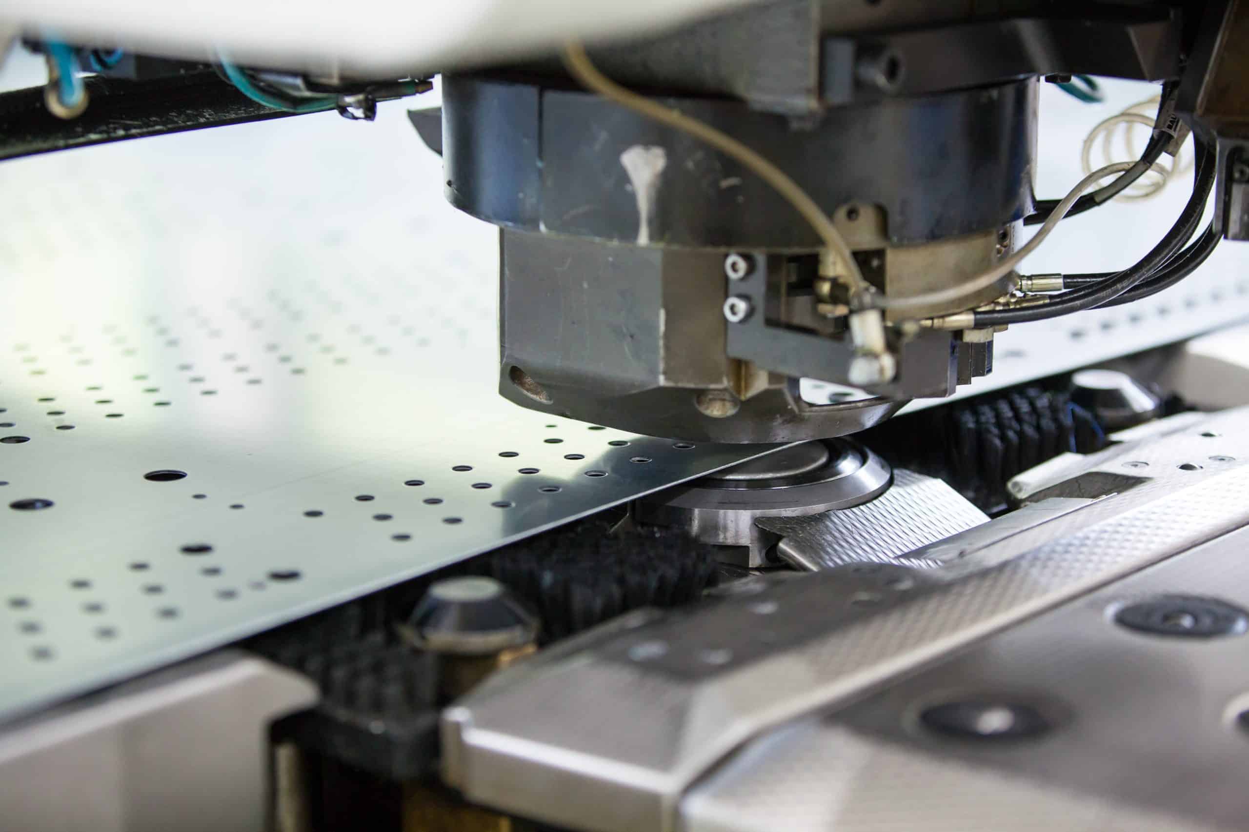 CNC punching sheet metal