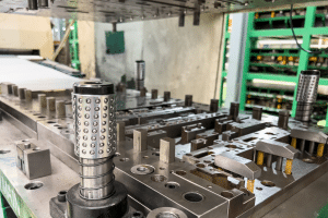 metal stamping progressive die press