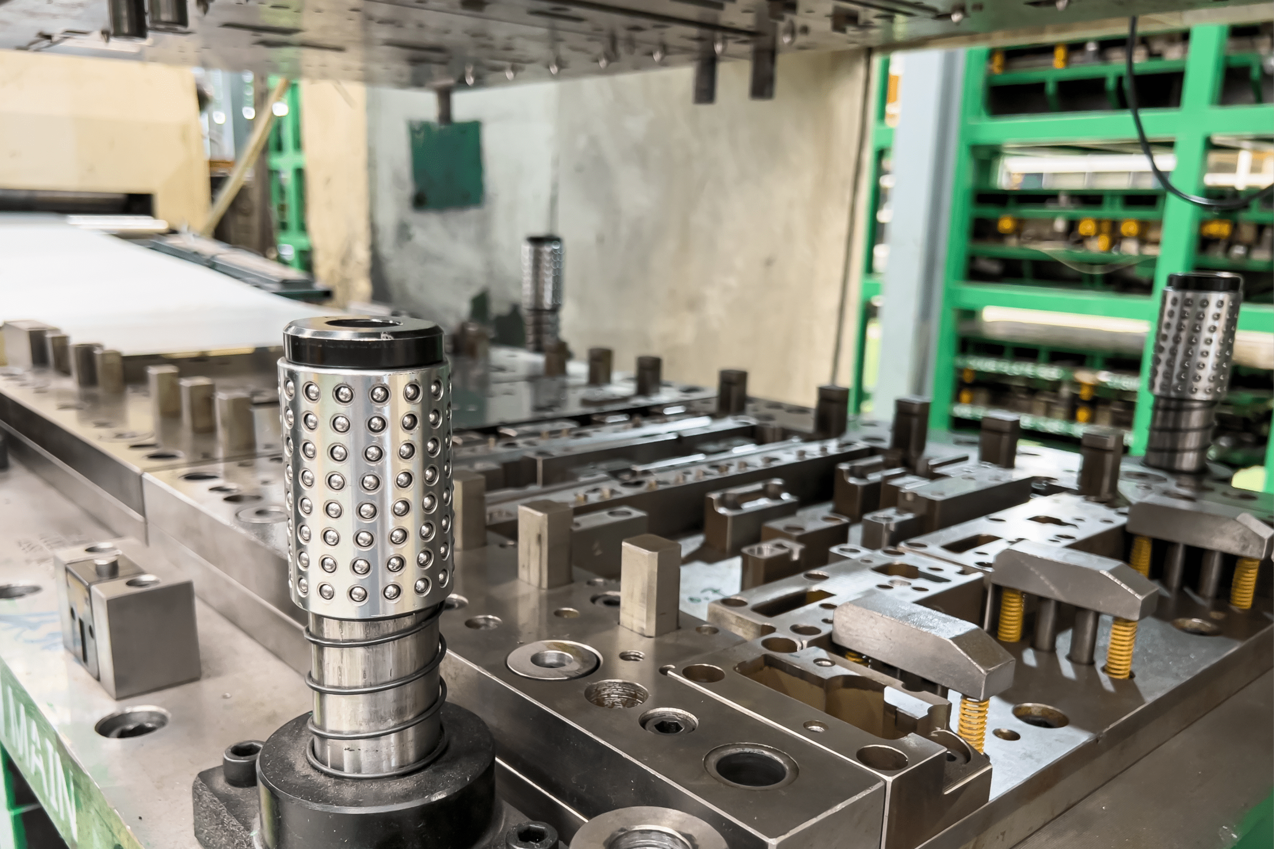 metal stamping progressive die press