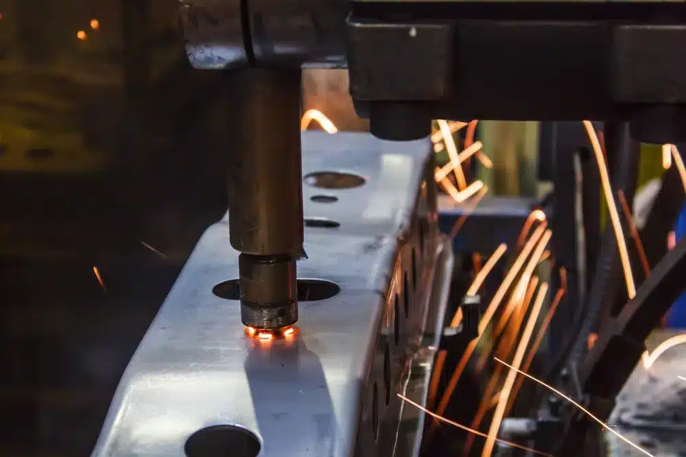 CNC spot welding fabrication