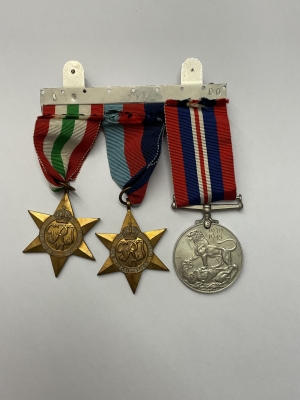 Ben WW2 medals engineer in British Army