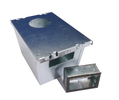 Trapeziod IC Box with plaster frame