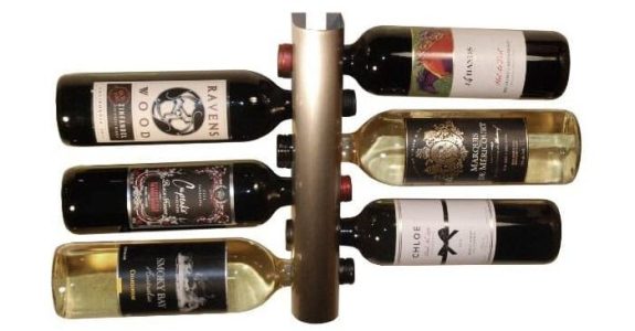 metal wine rack 6 bottle metal wine rack