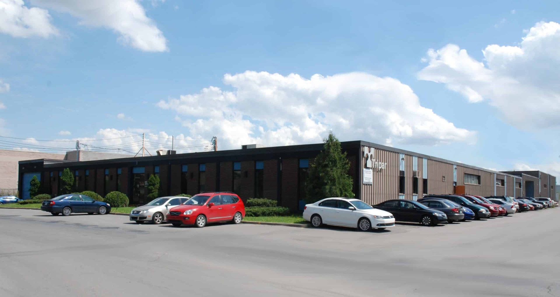L’usine de Tripar sur le boulevard Maurice-Duplessis à Montréal